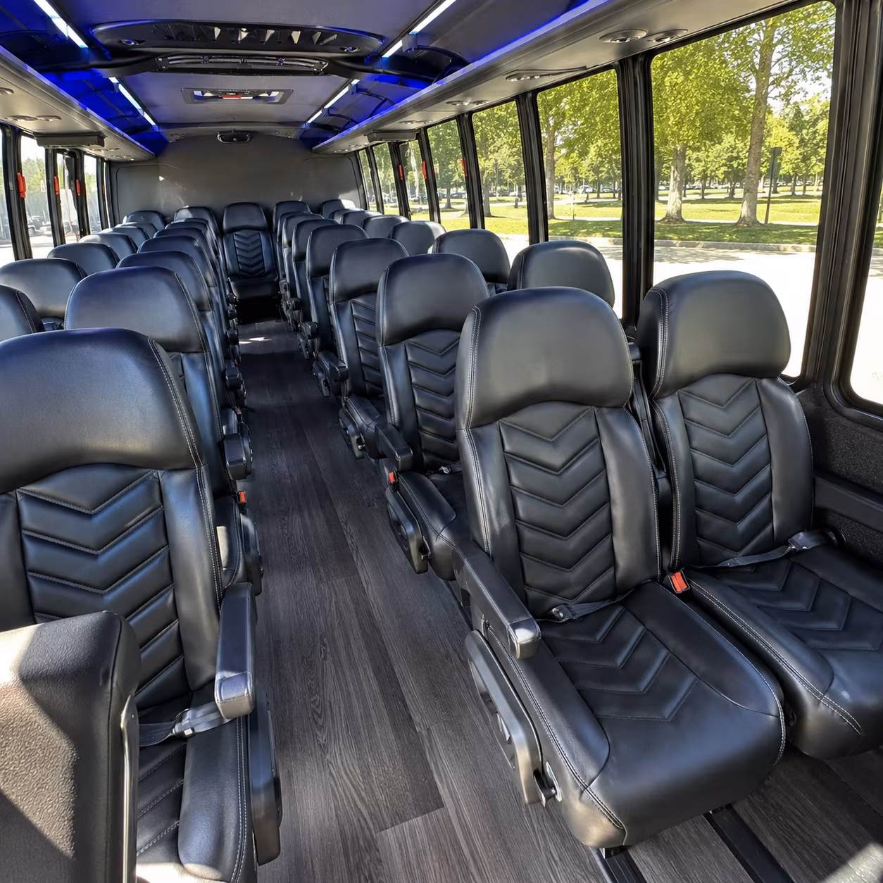 kent airport transportation onboard seating