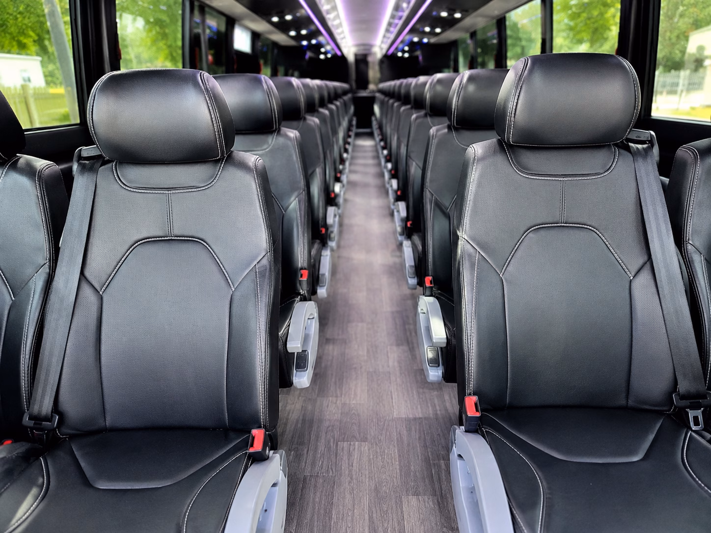 kent charter bus services inside
