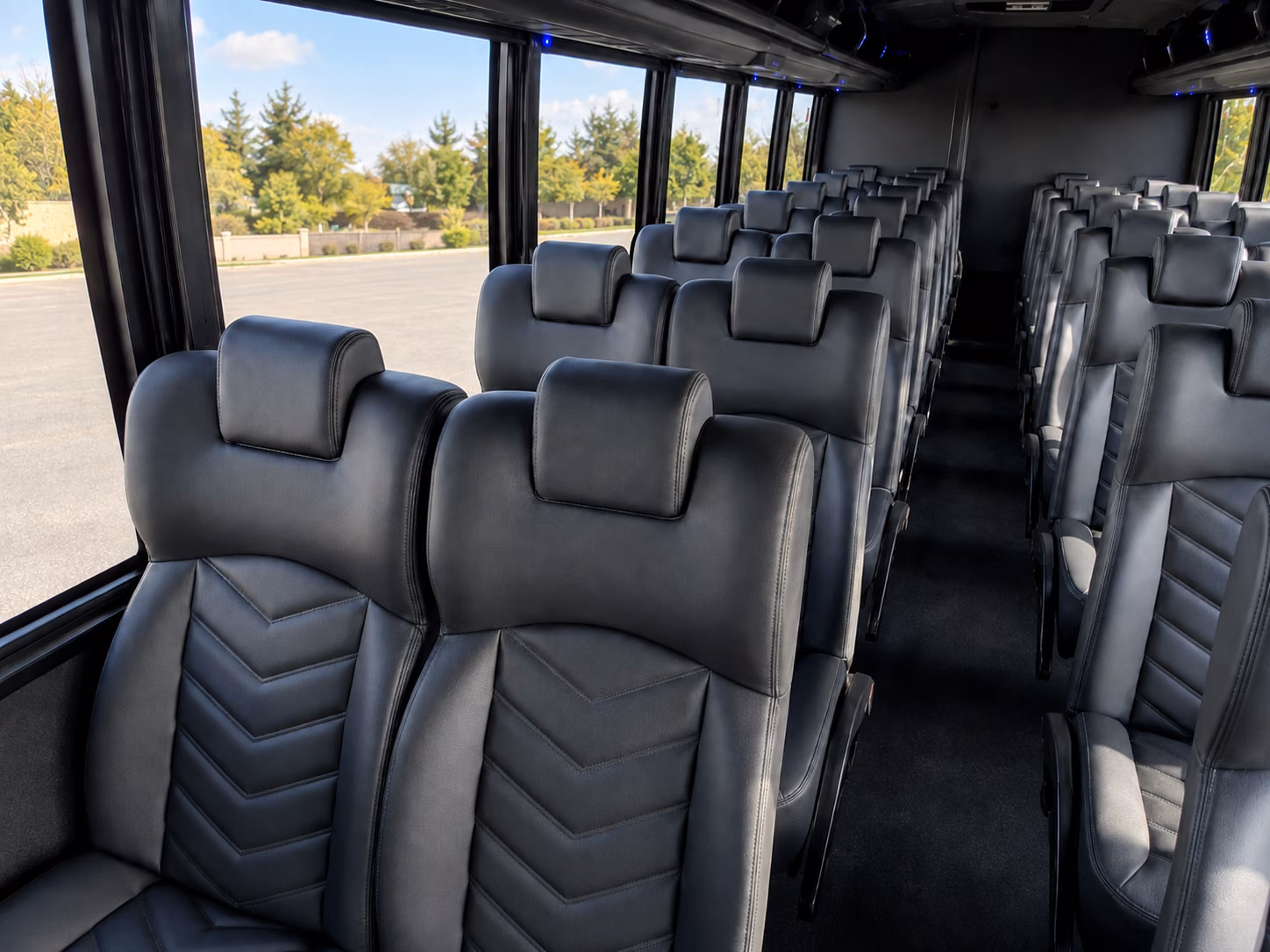kent corporate event transportation onboard seating
