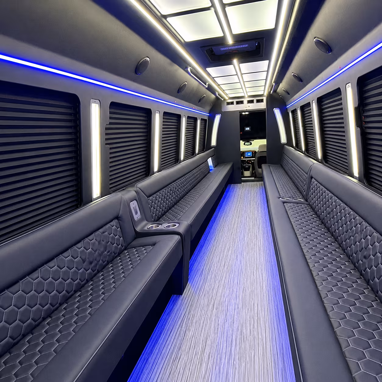 kent party bus rentals inside