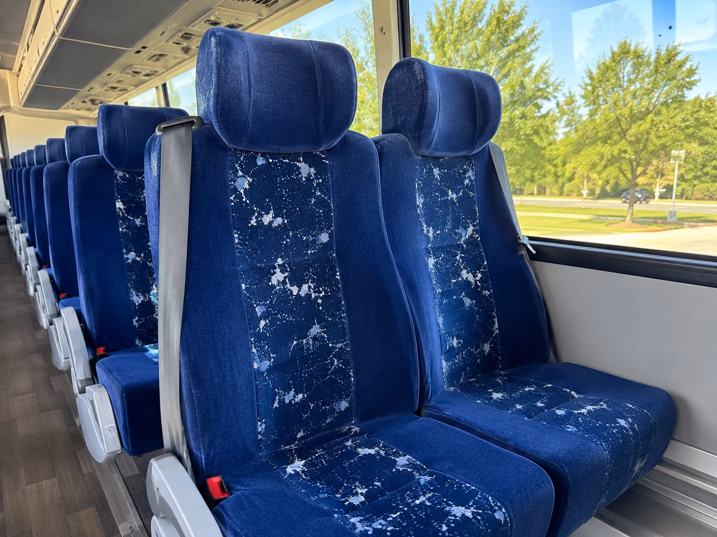 kent private event transportation onboard seating